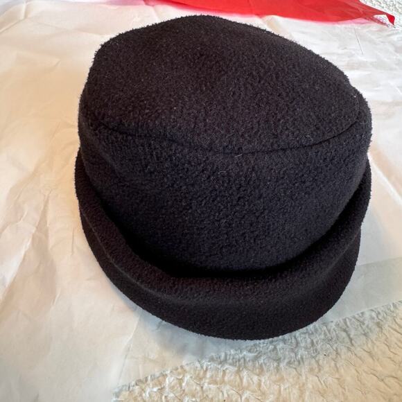 Black Neckworks Crown Cap/Hat Soft Polyester - Picture 2 of 4